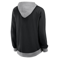 Pittsburgh Steelers Logo Athletic Women's Hit It French Terry Full-Zip Hoodie - Black sale