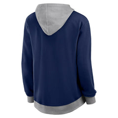 Dallas Cowboys Logo Athletic Women's Hit It French Terry Full-Zip Hoodie - Navy sale