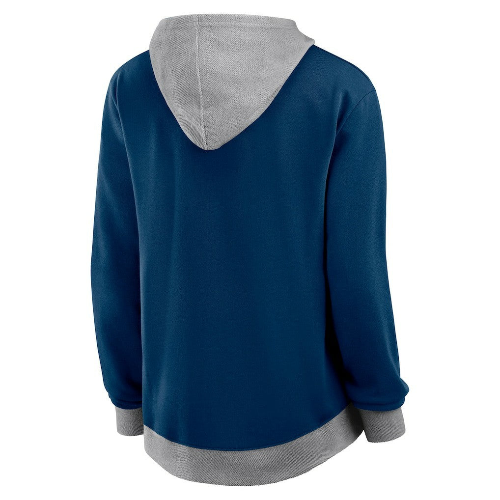 Chicago Bears Logo Athletic Women's Hit It French Terry Full-Zip Hoodie - Navy outlet