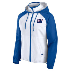 New York Giants Women's Full-Zip Anorak Hoodie Jacket - White cheap