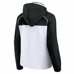 New York Jets Women's Full-Zip Anorak Hoodie Jacket - White discount