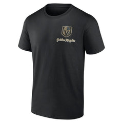 Vegas Golden Knights Logo Athletic Never Over T-Shirt Black