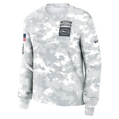 New York Jets Women's 2024 Salute To Service Dri-FIT Long Sleeve T-Shirt - Arctic Camo | Nike discount