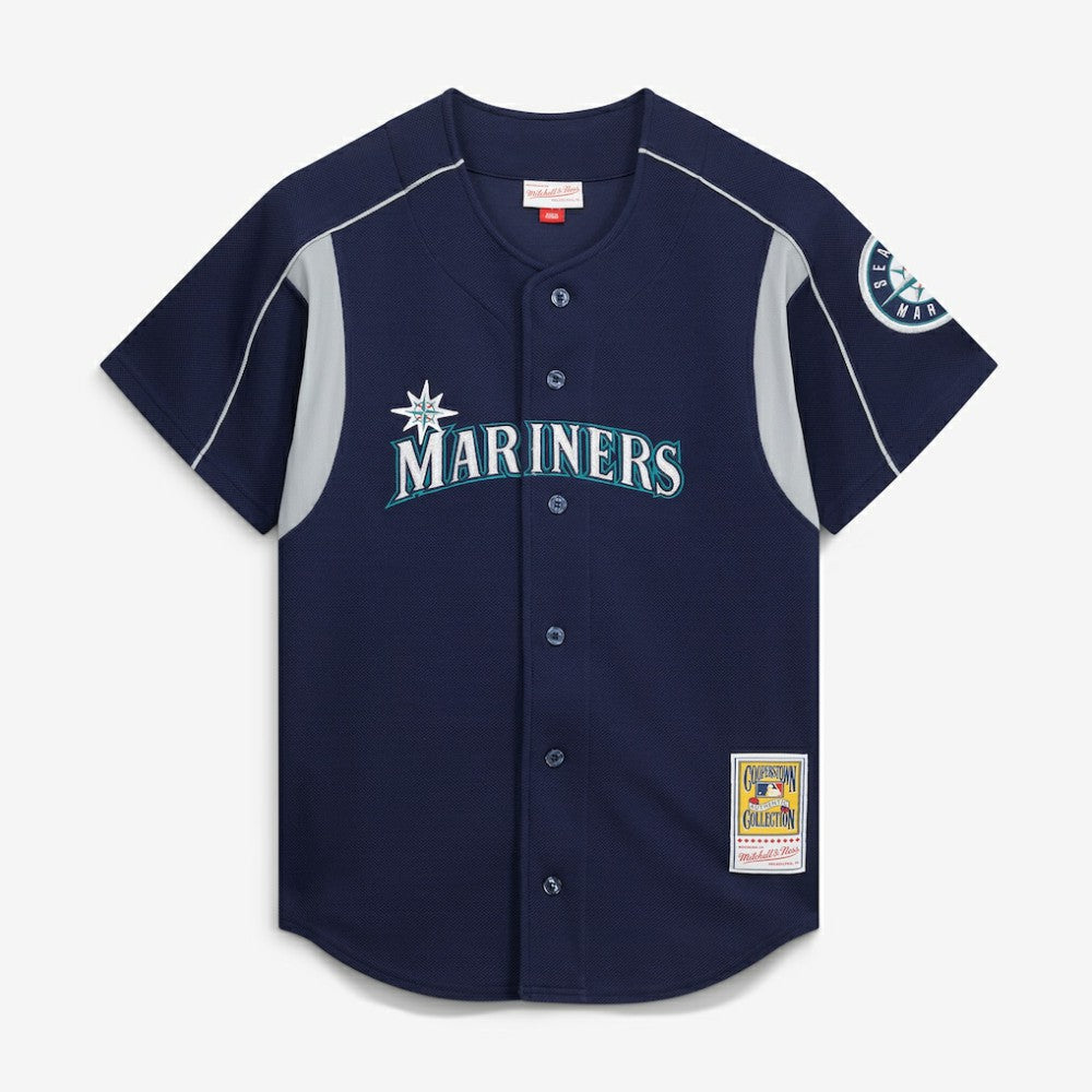 Ichiro Suzuki Seattle Mariners Cooperstown Collection Batting Practice Jersey - Navy | Mitchell & Ness
