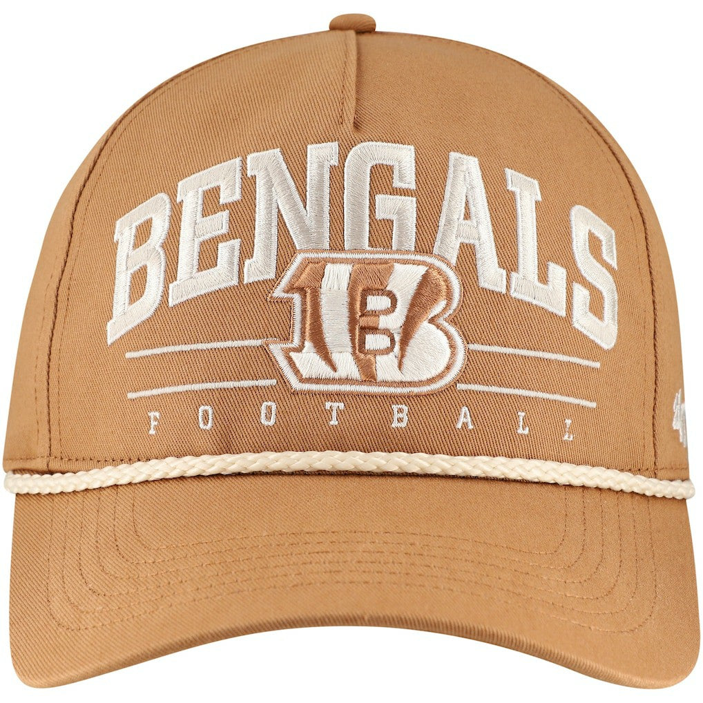 Cincinnati Bengals '47 Roscoe Rope Hitch Adjustable Hat - Tan on sale