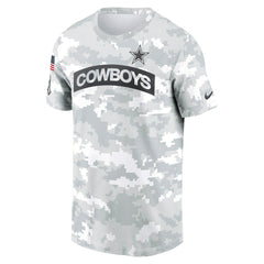 Dallas Cowboys 2024 Salute To Service Performance T-Shirt - Arctic Camo | Nike for sale