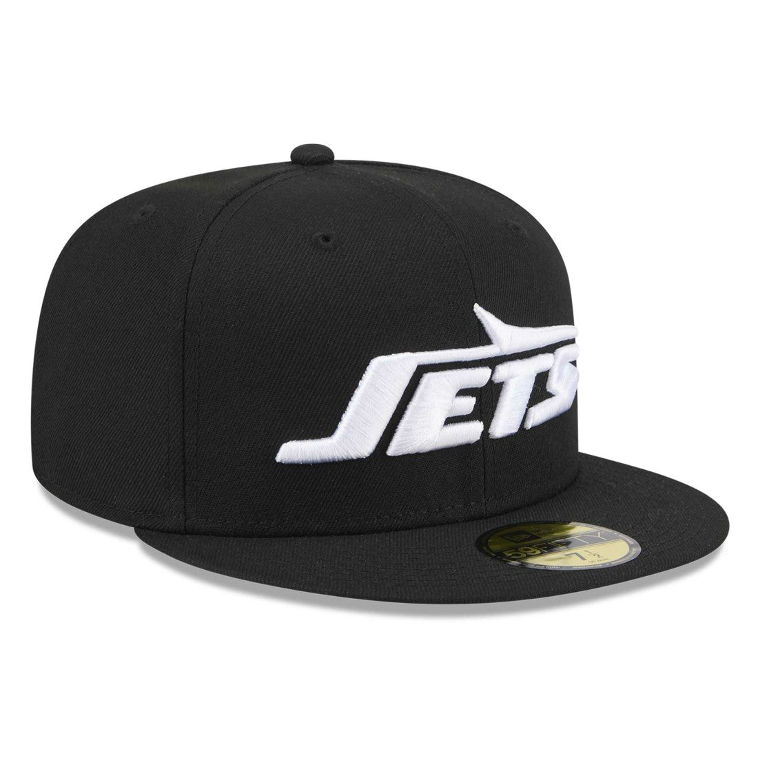 New York Jets New Era Omaha 59FIFTY Fitted Hat - Black for sale