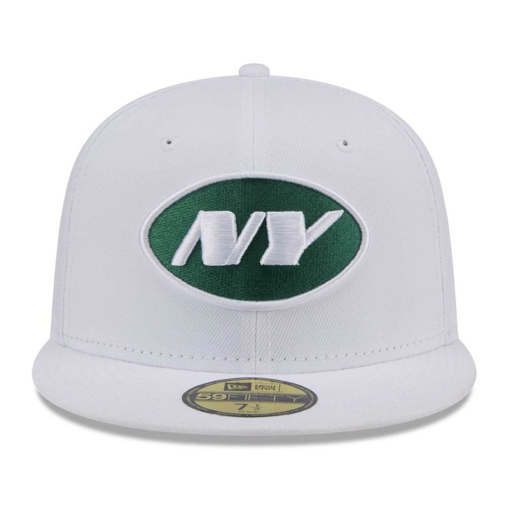 New York Jets New Era Omaha 59FIFTY Fitted Hat - White discount