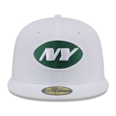 New York Jets New Era Omaha 59FIFTY Fitted Hat - White discount
