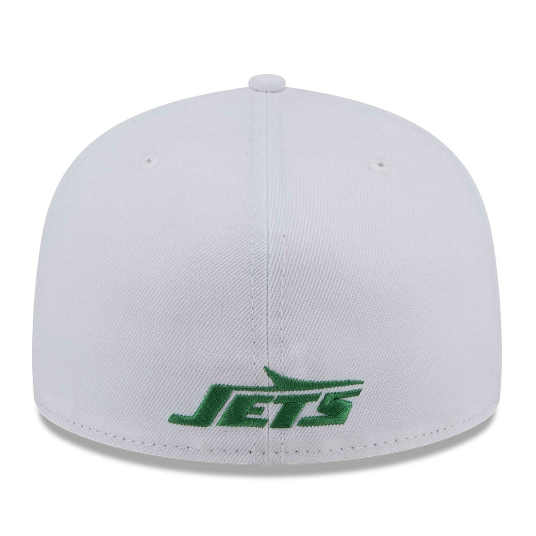 New York Jets New Era Wordmark Omaha 59FIFTY Fitted Hat - White discount