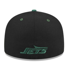 New York Jets New Era Flipside 2Tone 59FIFTY Fitted Hat - Black/Green online