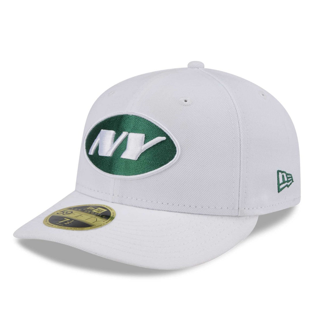 New York Jets New Era Omaha Low Profile 59FIFTY Fitted Hat - White on sale
