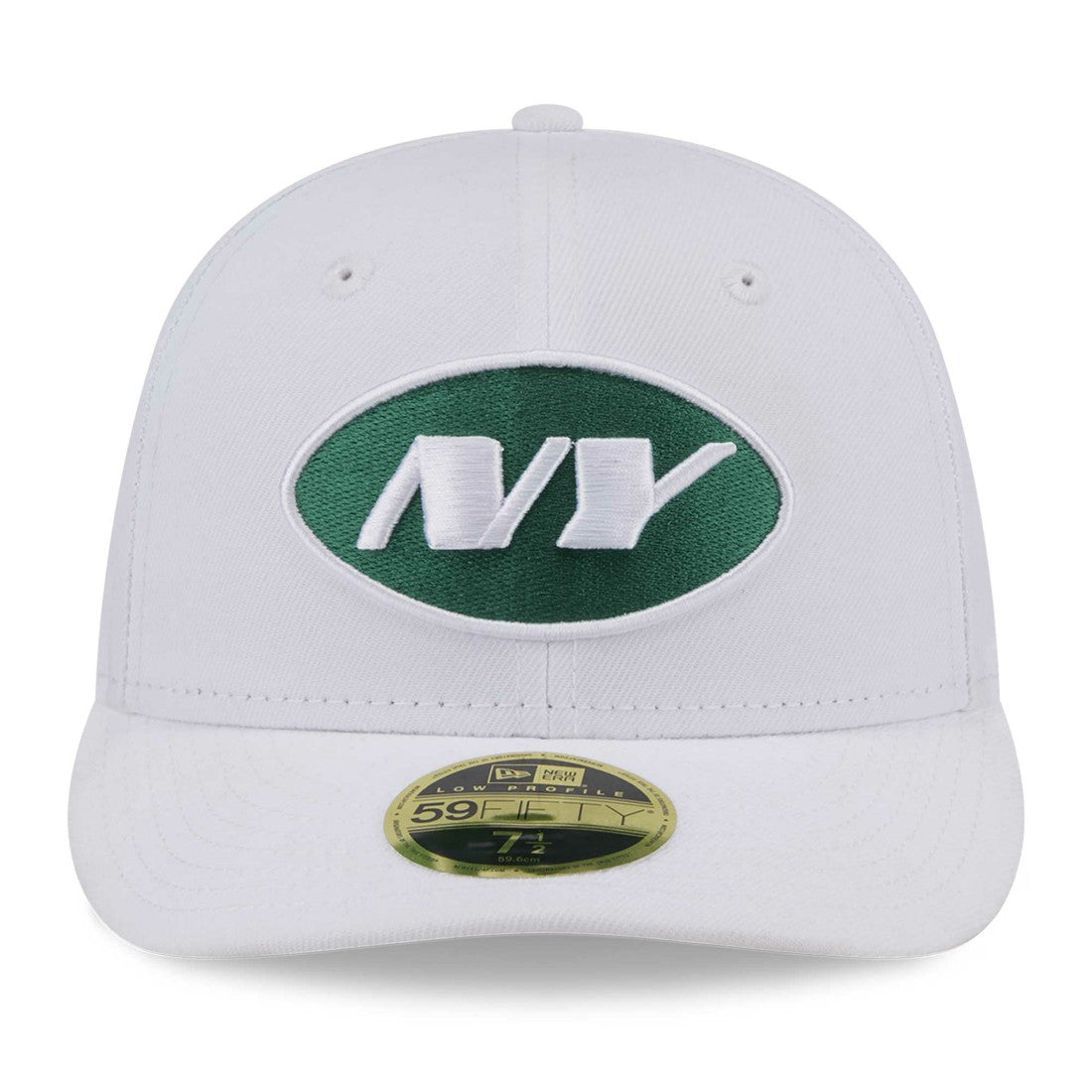 New York Jets New Era Omaha Low Profile 59FIFTY Fitted Hat - White on sale