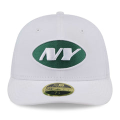 New York Jets New Era Omaha Low Profile 59FIFTY Fitted Hat - White on sale