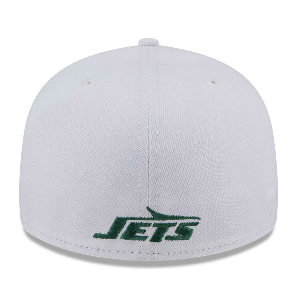 New York Jets New Era Wordmark Omaha Low Profile 59FIFTY Fitted Hat - White online