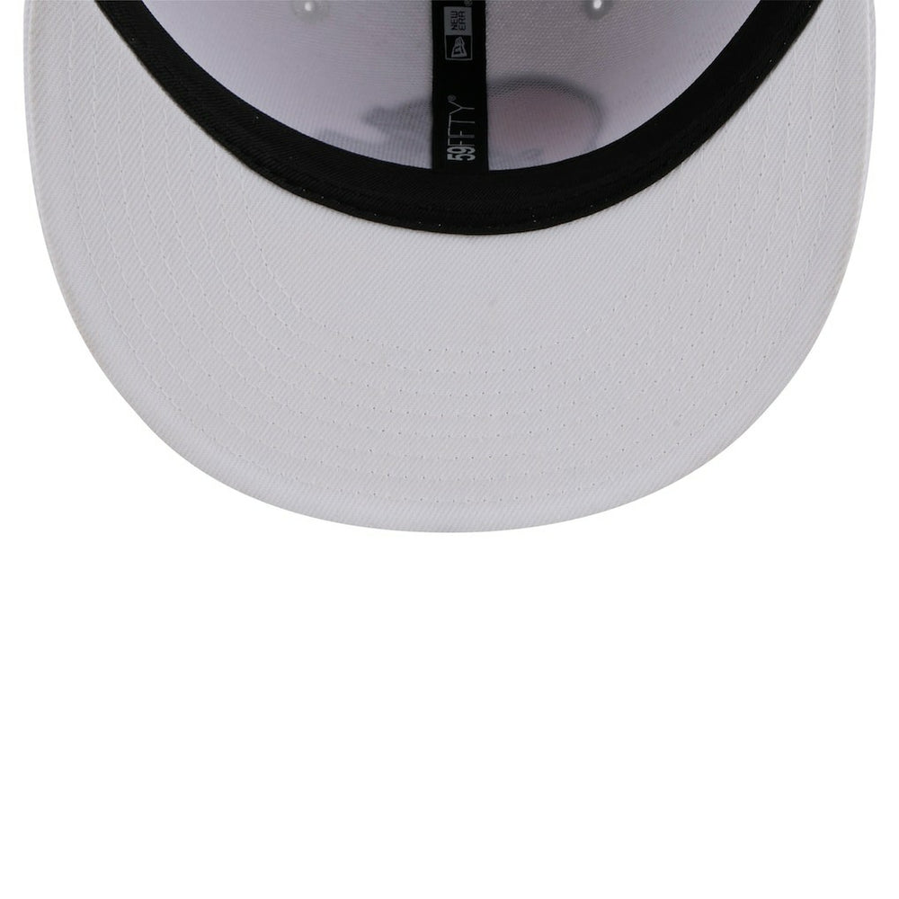 Cleveland Browns New Era Omaha 59FIFTY Fitted Hat - White on sale