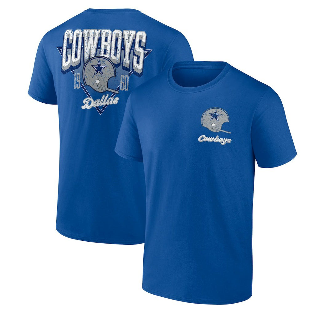 Dallas Cowboys Never Over T-Shirt - Royal for sale