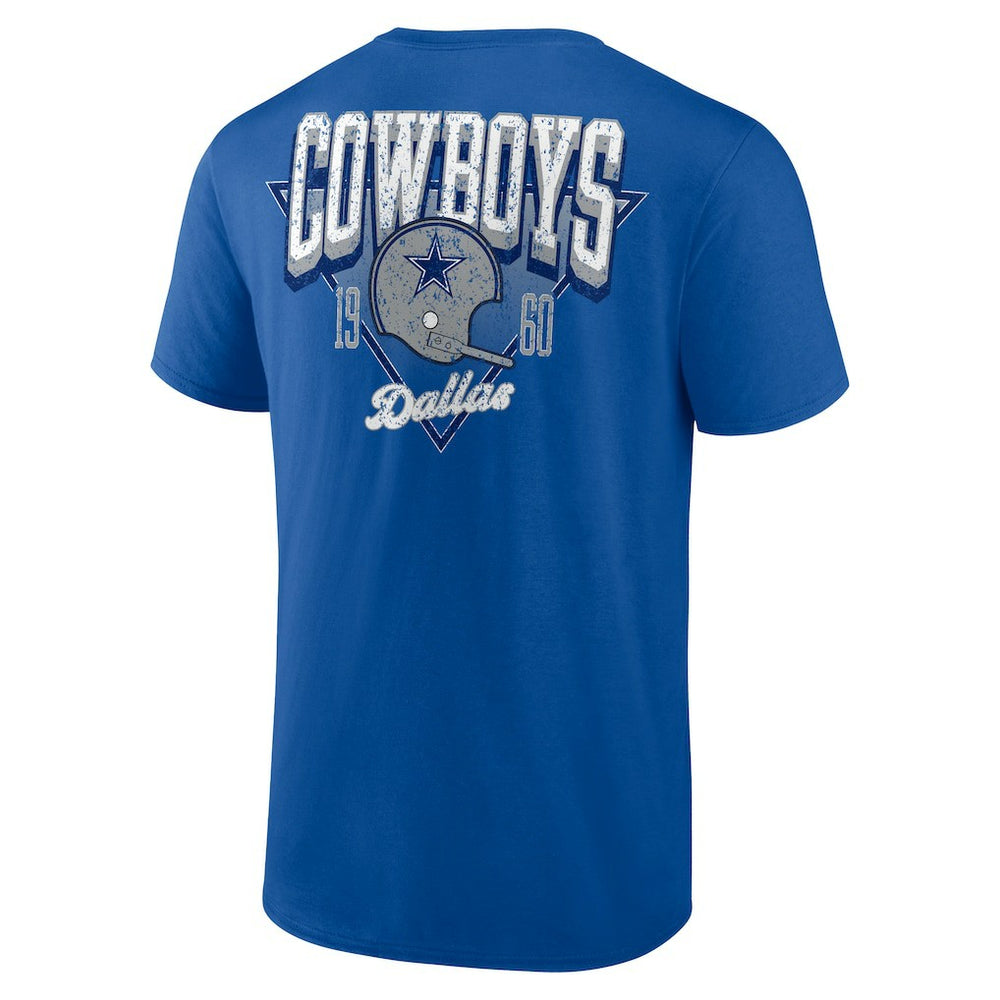 Dallas Cowboys Never Over T-Shirt - Royal for sale