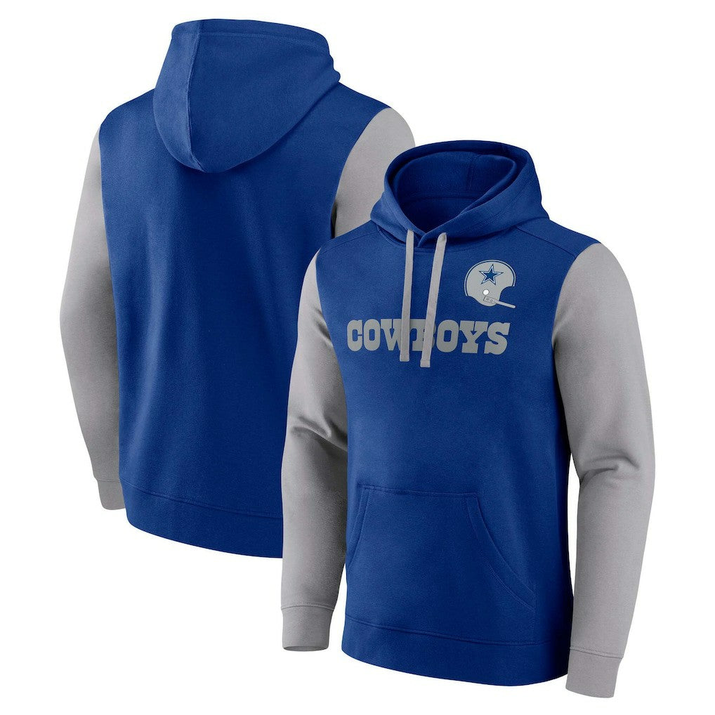 Dallas Cowboys Fleece Pullover Hoodie - Royal for sale