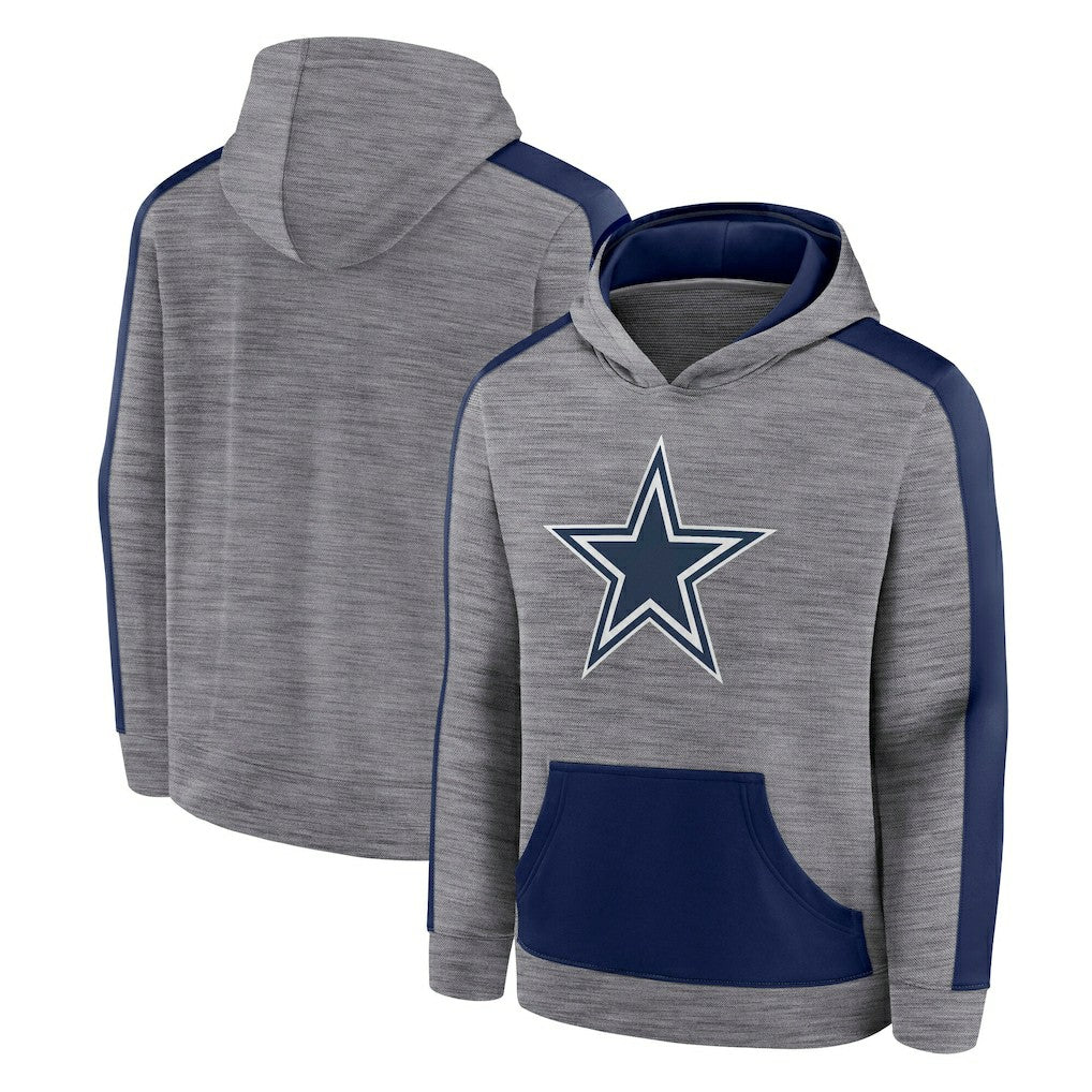 Dallas Cowboys Deliver Pullover Hoodie - Heather Gray for sale