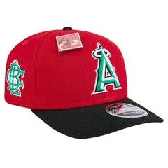 Los Angeles Angels 2024 Big League Chew Flavor Pack 9SEVENTY Adjustable Hat - Red/Black | New Era