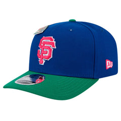 San Francisco Giants 2024 Big League Chew Flavor Pack 9SEVENTY Adjustable Hat - Royal/Green | New Era