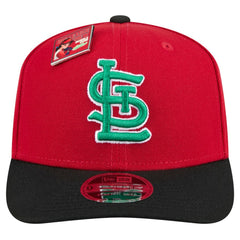 St. Louis Cardinals 2024 Big League Chew Flavor Pack 9SEVENTY Adjustable Hat - Red/Black | New Era