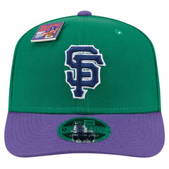 San Francisco Giants 2024 Big League Chew Flavor Pack 9SEVENTY Adjustable Hat - Green/Purple | New Era