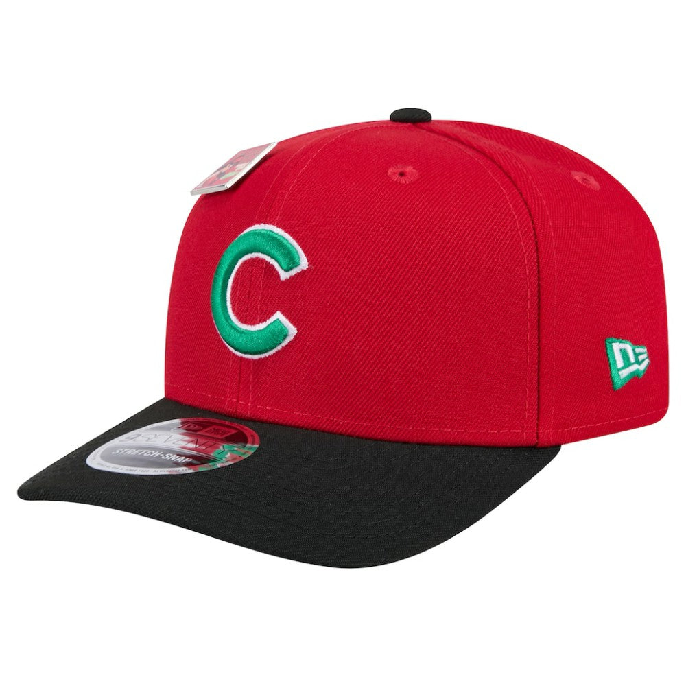 Chicago Cubs 2024 Big League Chew Flavor Pack 9SEVENTY Adjustable Hat - Red/Black | New Era