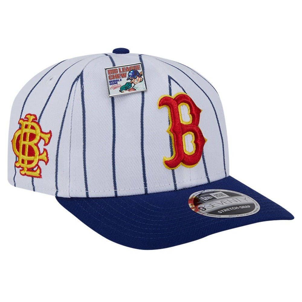 Boston Red Sox 2024 Big League Chew Original 9SEVENTY Adjustable Hat - White/Royal | New Era