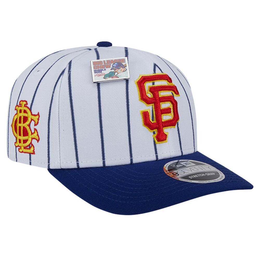 San Francisco Giants 2024 Big League Chew Original 9SEVENTY Adjustable Hat - White/Royal | New Era