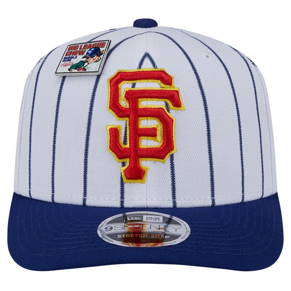 San Francisco Giants 2024 Big League Chew Original 9SEVENTY Adjustable Hat - White/Royal | New Era