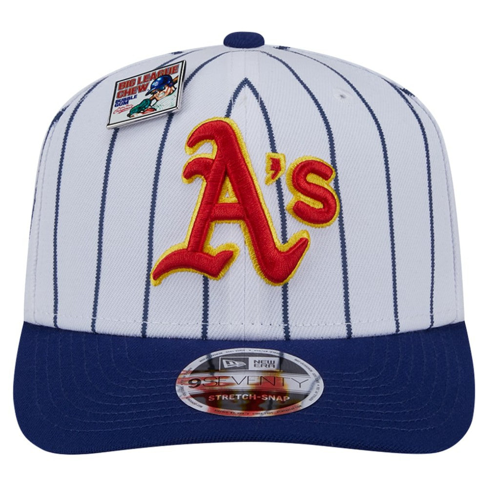 Athletics 2024 Big League Chew Original 9SEVENTY Adjustable Hat - White/Royal | New Era