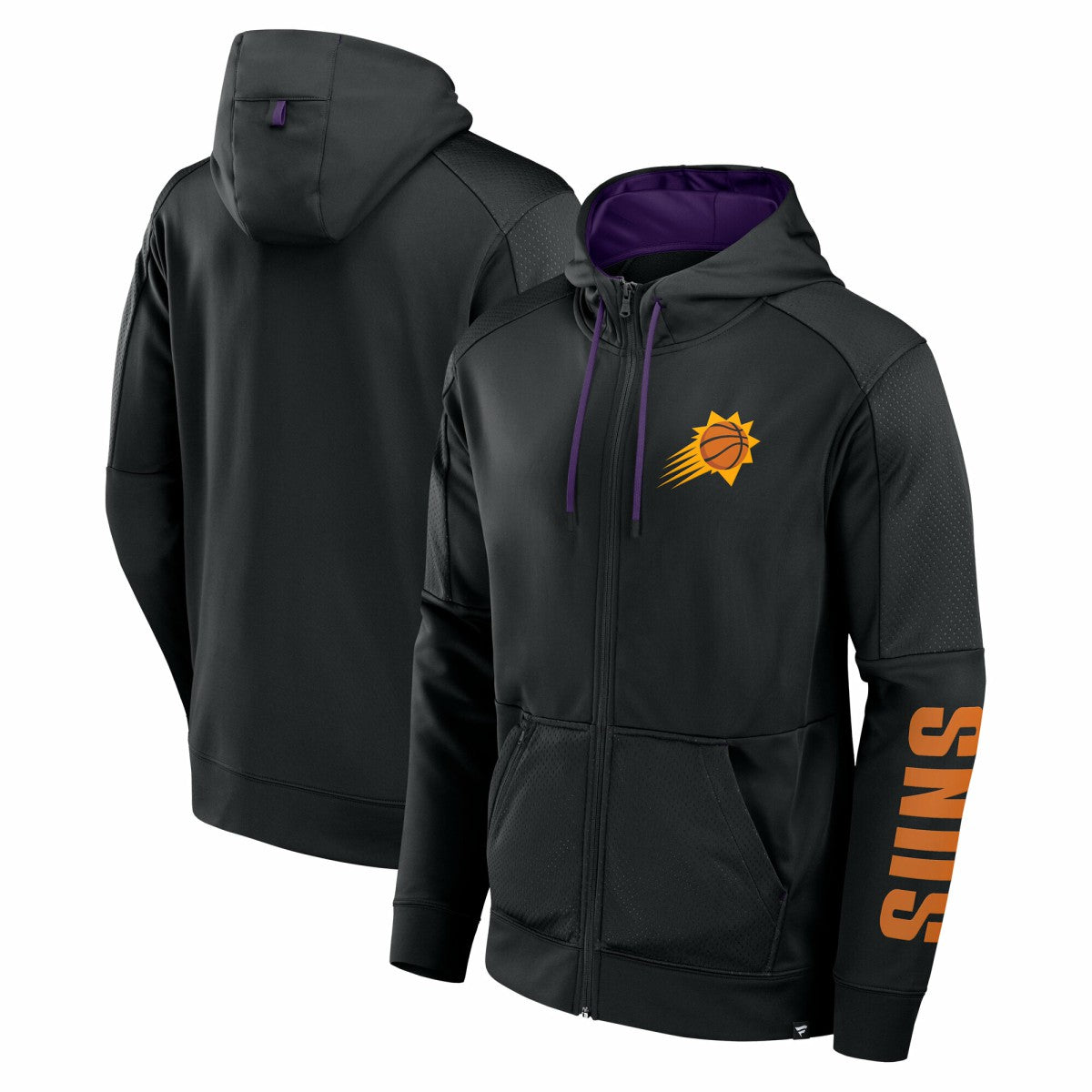 Phoenix Suns Baller Defender Performance Full-Zip Hoodie - Black | Fanatics cheap