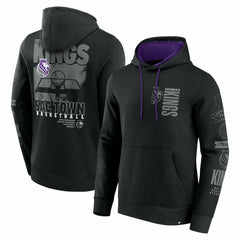 Sacramento Kings Game Time Crossover Pullover Hoodie - Black | Fanatics cheap