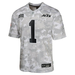 Sauce Gardner New York Jets Youth 2024 Salute to Service Game Jersey - Arctic Camo | Nike on sale
