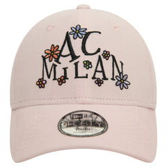 AC Milan New Era Youth Needle Corduroy 9FORTY Adjustable Hat - Light Pink | New Era on sale