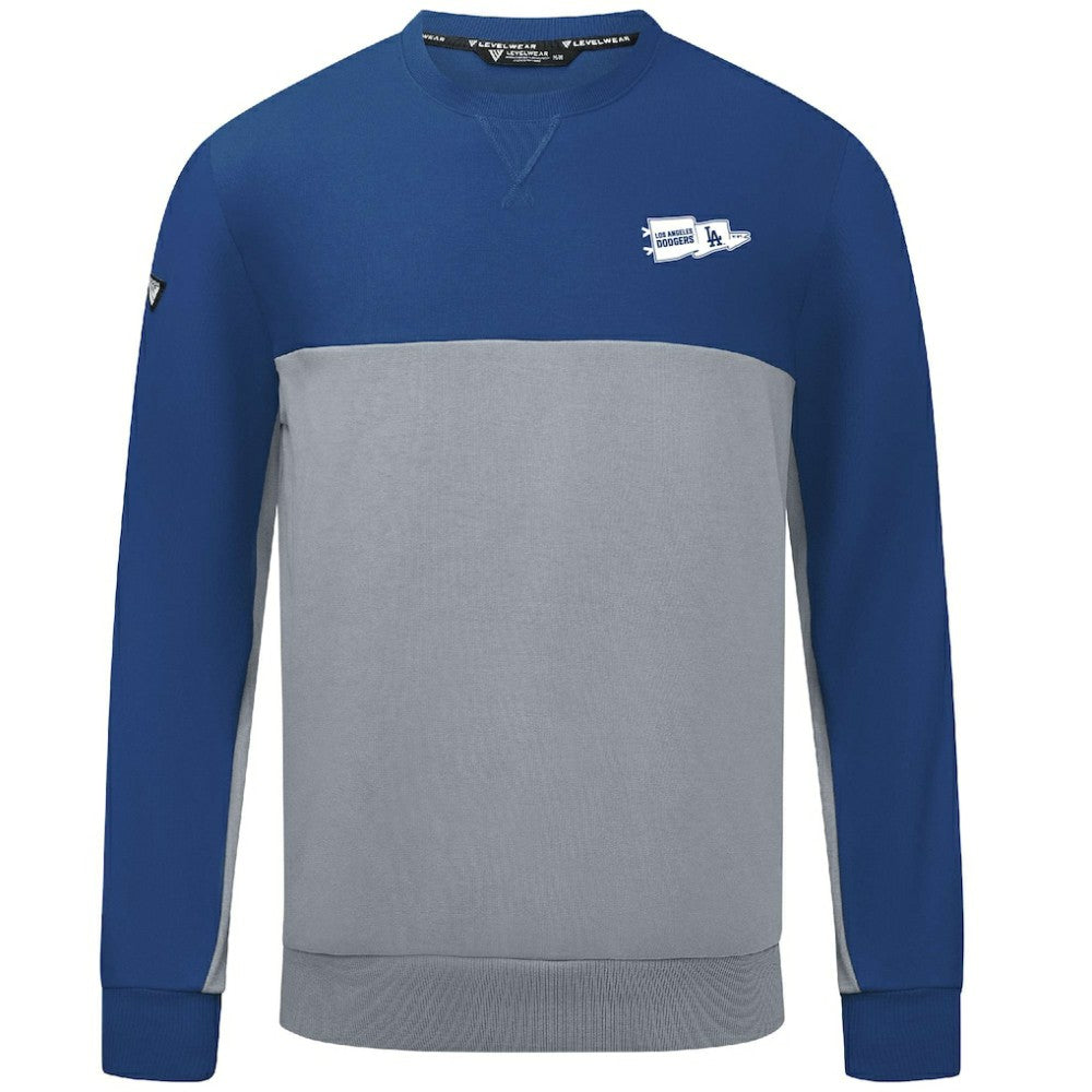 Los Angeles Dodgers Levelwear  Legacy Rafters Pullover Sweatshirt - Royal