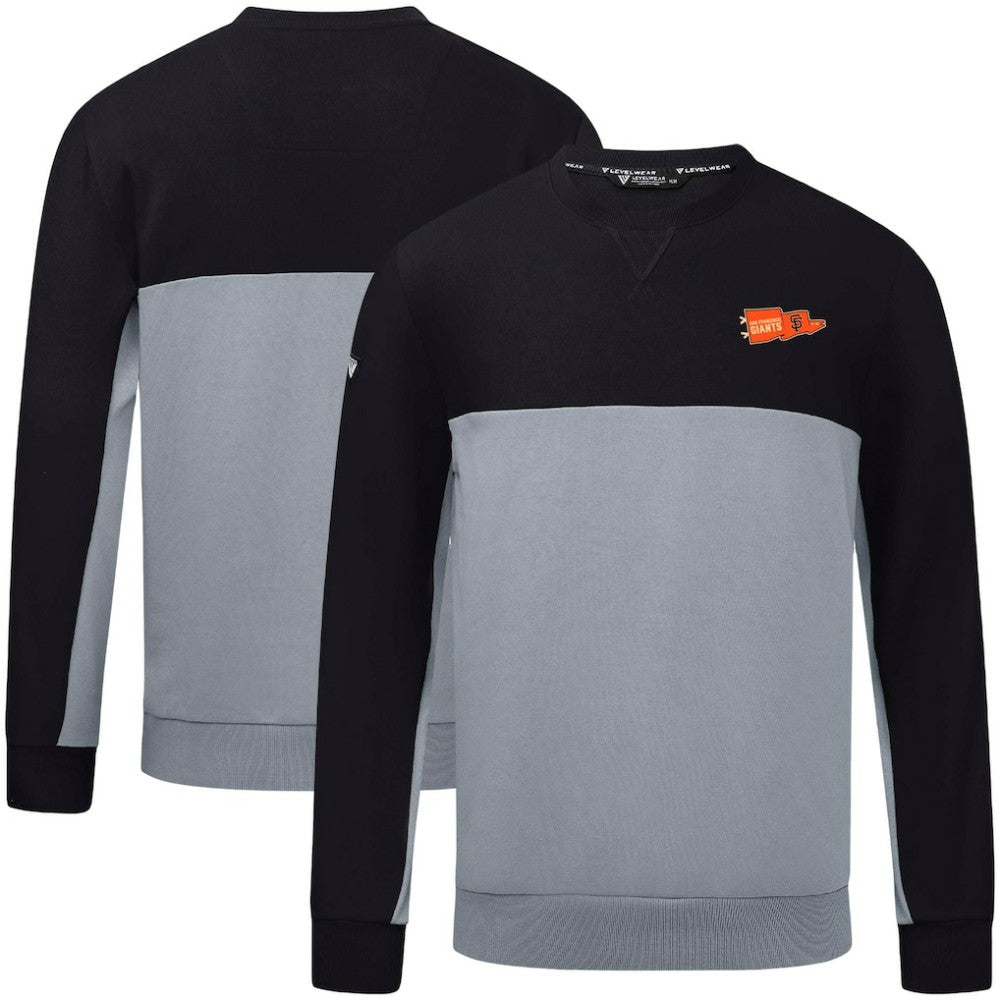San Francisco Giants Levelwear  Legacy Rafters Pullover Sweatshirt - Black