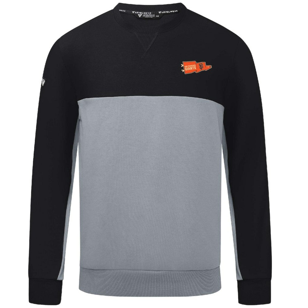San Francisco Giants Levelwear  Legacy Rafters Pullover Sweatshirt - Black