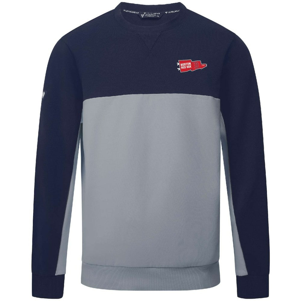 Boston Red Sox Levelwear  Legacy Rafters Pullover Sweatshirt - Navy