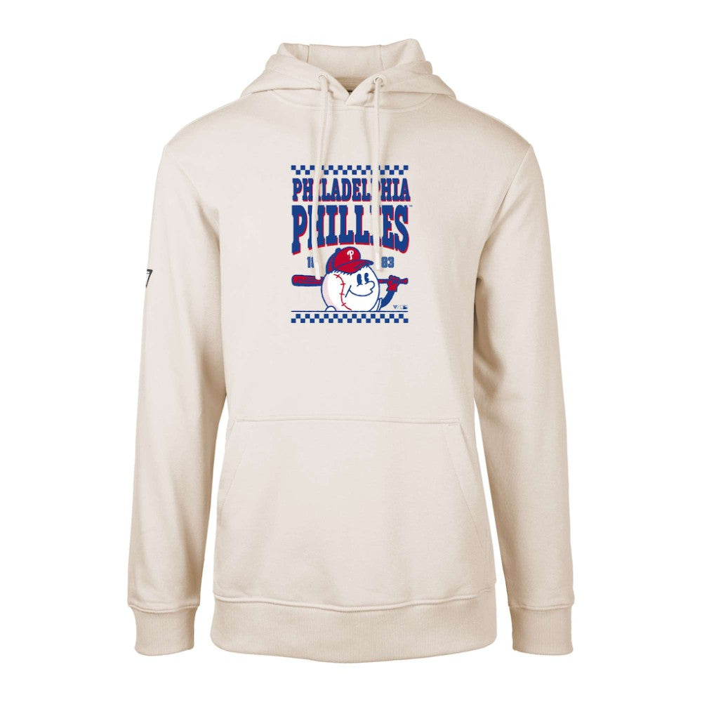 Philadelphia Phillies Levelwear  Podium Inaugural Pullover Hoodie - Cream