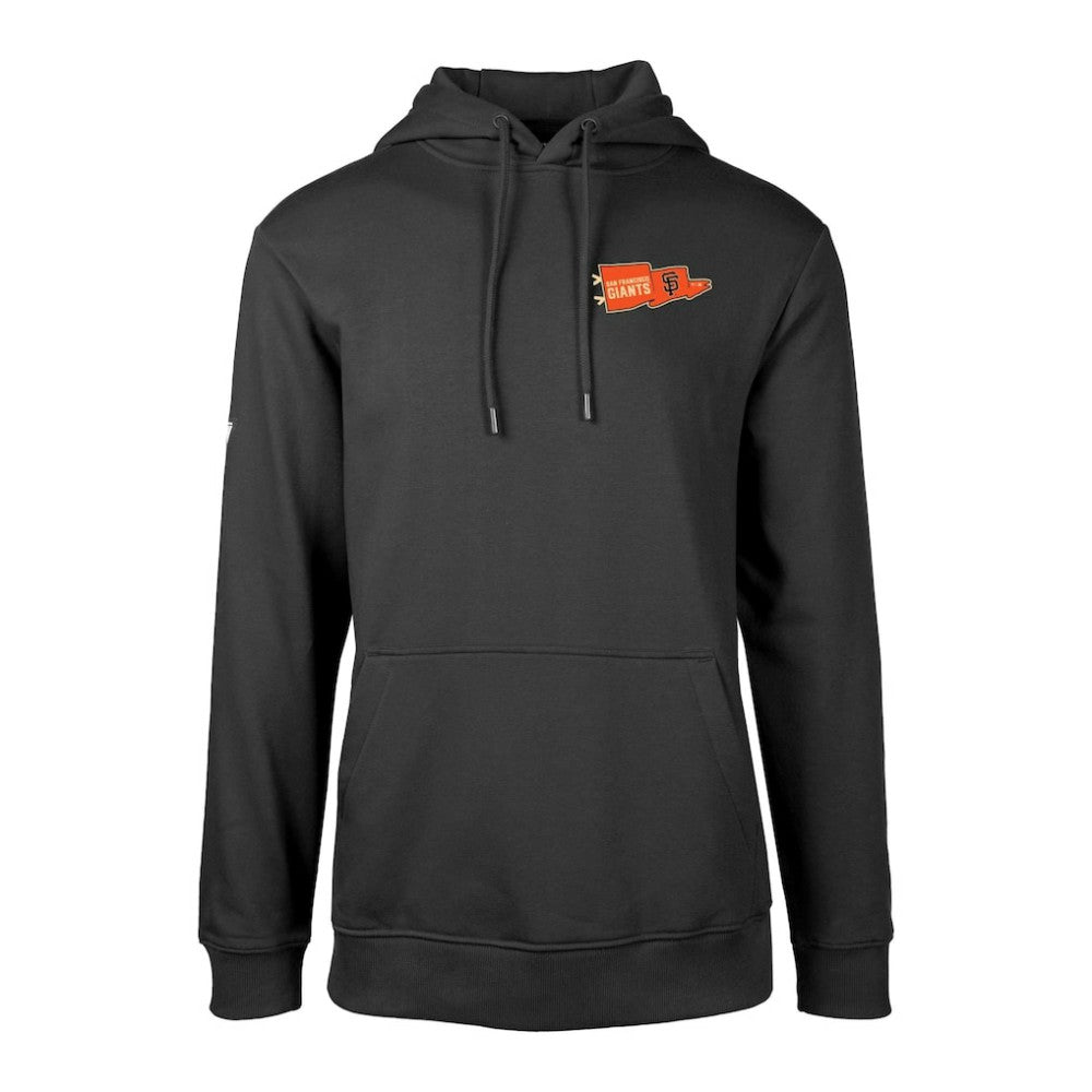 San Francisco Giants Levelwear  Podium Rafters Pullover Hoodie - Black