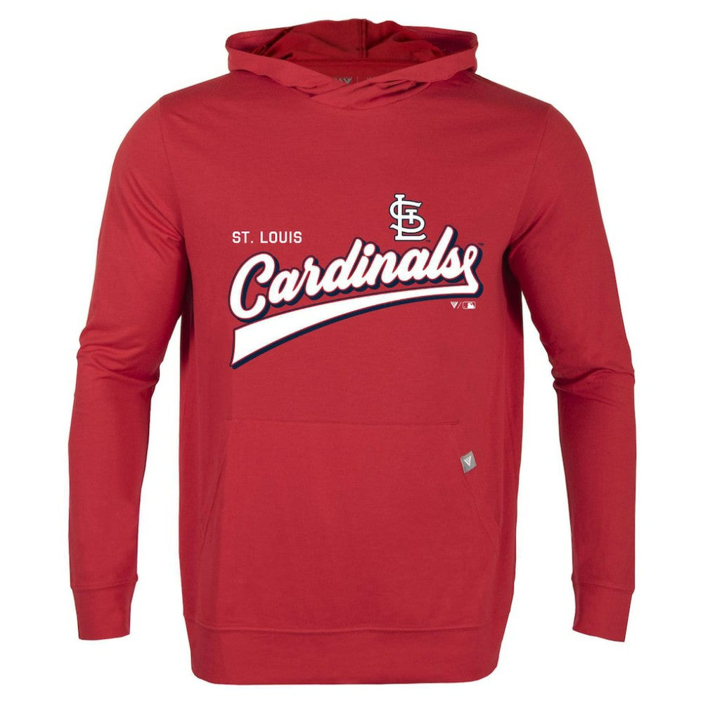 St. Louis Cardinals Levelwear  Relay 2.0 Retro Pullover Hoodie - Red