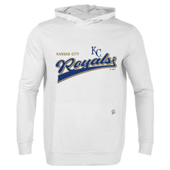 Kansas City Royals Levelwear  Relay 2.0 Retro Pullover Hoodie - White