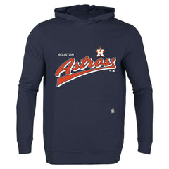 Houston Astros Levelwear  Relay 2.0 Retro Pullover Hoodie - Navy
