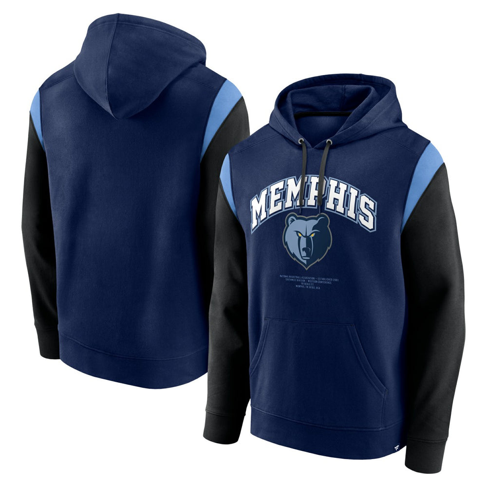 Memphis Grizzlies Scorer Pullover Hoodie - Navy | Fanatics shop