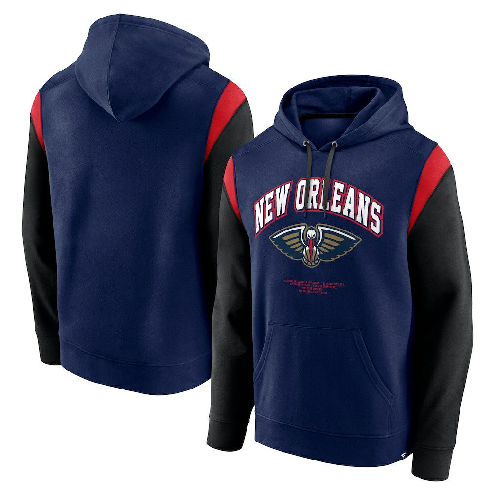 New Orleans Pelicans Scorer Pullover Hoodie - Navy | Fanatics online