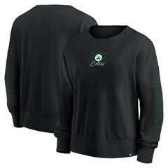 Boston Celtics Women's Oversized Game Day Pullover Sweatshirt - Black | Fanatics discount
