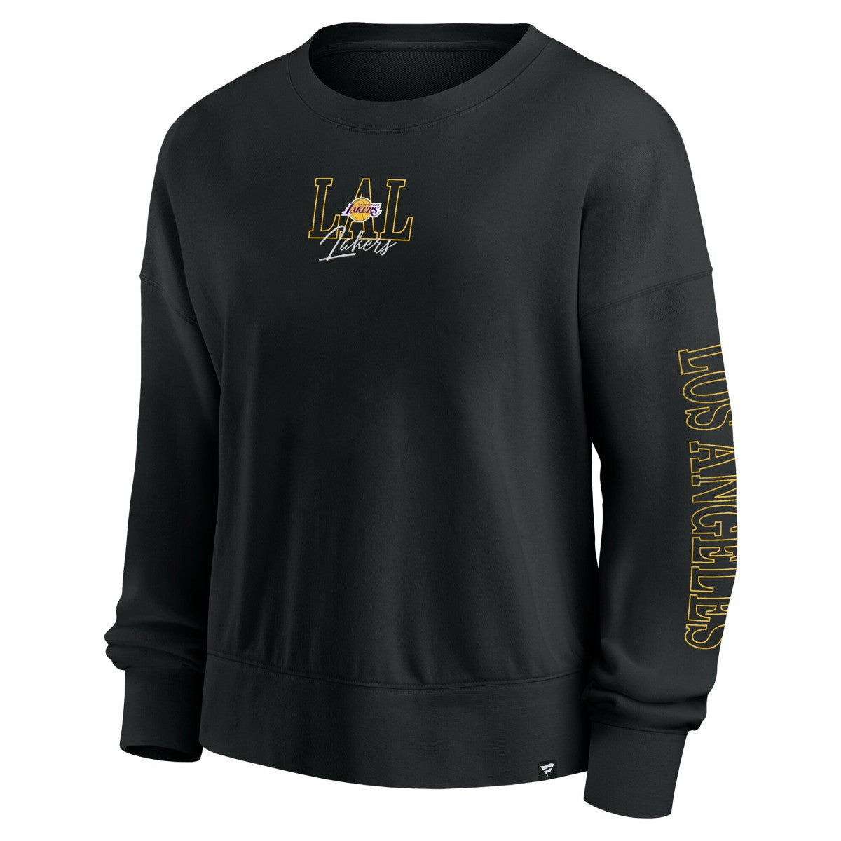 Los Angeles Lakers Women's Oversized Game Day Pullover Sweatshirt - Black | Fanatics discount